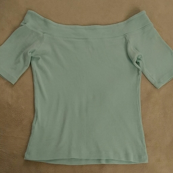 Mint boatneck shirt - Picture 3 of 4